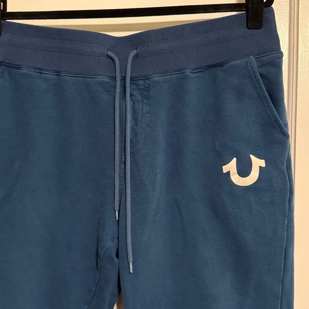 True Religion Washed Blue Joggers